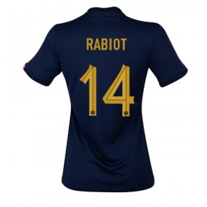 Lacne Ženy Futbalové dres Francúzsko Adrien Rabiot #14 MS 2022 Krátky Rukáv - Domáci